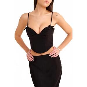 NEW RUMORED a little dream top in black